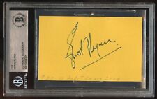 Errol Flynn d1959 signed autograph 2x3 cut Actor Adventure of Robin Hood BAS picture
