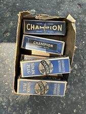 Antique Vintage NOS SPARK PLUG Original Box * Champion Y-6 Box Of 6 picture