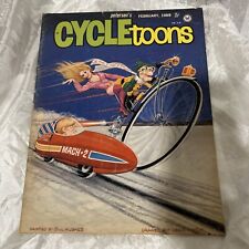 CYCLEtoons Magazine #7, FEBRUARY, 1969 ~ Aceptable Condition Original picture