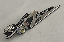 1972 Sapporo Olympic Pin ~ Downhill ~ Alpine Skiing picture