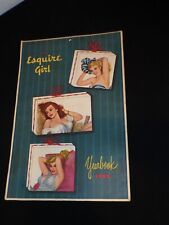 Esquire Girl 12 Month Calendar Yearbook Pin-Up Al Moore RARE 1952 Complete Large picture