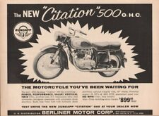 1958 Zundapp Citation 500 - Vintage Motorcycle Ad picture