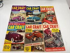 Car Craft Vintage (1953, 1954) Magazines Lot Of 6 picture