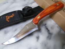 Elk Ridge Sharp Finger Skinner Full Tang Fixed Blade Knife Pakkawood ER-299WD  picture