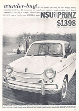 1959 NSU Prinz - Wunder-buy - Classic Vintage Advertisement Ad D188 picture