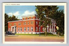 Augusta ME-Maine, Y.M.C.A. Building, Antique Vintage Souvenir Postcard picture