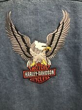 Really Cool Liberty Harley Davidson Jean Jacket Size Medium picture