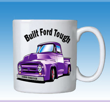 Purple Old Ford Roadster Truck Lovers coffee mug gift cup Two sided forever  picture
