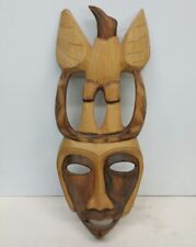 Vintage Carved African Wood Mask picture