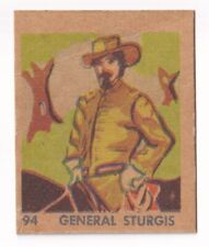 1930 Indian & Western Series #94 General Sturgis picture