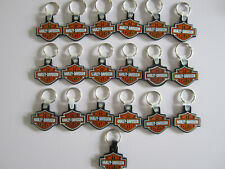 Harley Davidson Motorcycles Rubberized Key Rings Keychain Chain 19 Different NEW picture