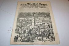 OCT 17 1868 FRANK LESLIES ILLUSTRATED - VOLKSFEST picture