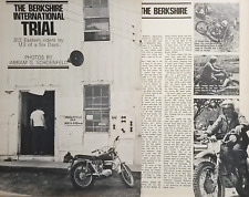 1969 Berkshire International Trial 3p Motorcycle Race article Jeff John Penton picture