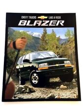 2002 Chevrolet Chevy Blazer 22-Page ZR2 Original Sales Brochure Book picture