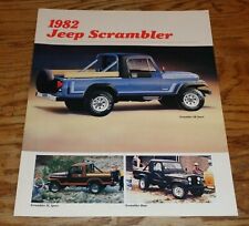 Original 1982 Jeep Scrambler Sales Brochure 82 picture