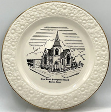 1956 Commemorative Plate First United Presbyterian Church Marion Iowa 10.5