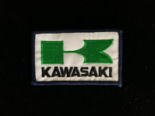 1980's Vintage Kawasaki Embroidered Emblem Patch  picture
