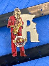Hard Rock Cafe Collectors pin - Indianapolis 30 year letter R - Saxophone Sax picture