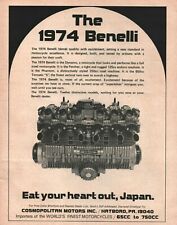 1974 Benelli Dynamo Panther Phantom Tornado - Vintage Motorcycle Ad picture