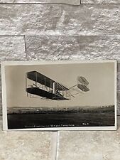 Wright Brothers 1909 Flying Aircraft Machine Le Mans Type 3 Original Postcards picture