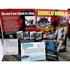 Time Life World War II 2 Page ad Vintage 1980 Magazine Ad Man Cave picture