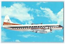 c1950 National Airlines Inc. Lockheed L188A Electra April 1959 Airplane Postcard picture