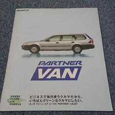 Honda Partner Catalog 1998/1 Edition from Japan picture