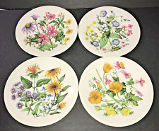 Lot of 4 Wedgwood Wildflowers of the United States Collectors Plates 9