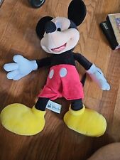 Disney Mickey Mouse Stuffed Animal Plush Genuine Original Authentic 17” picture