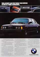 1984 1985 BMW 733i Original Advertisement Print Art Car Ad D04 picture