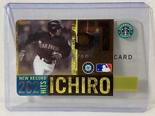 2005  ICHIRO SUZUKI 262 Record Hits MLB Seattle Mariners STARBUCKS Card Old Logo picture