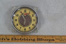 pontiac clock 1936 auto w/emblem Jaeger Watch Co. NY 3.75 original antique  picture