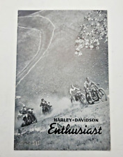 Harley-Davidson Enthusiast A Magazine For Motorcyclists June 1937 Vintage picture