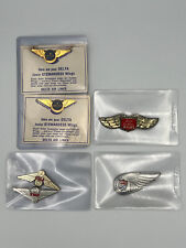 Vintage Lot of 6 Junior Wings Pins picture