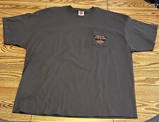 Harley Davidson Mens 3XL T Shirt Gray Billerica MA Motorcycle  picture