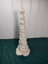 Christmas Dept 56 Sparkling Pine Christmas Tree Snow babies Star on Top 8 Inches picture