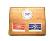 VINTAGE JUNE 1981 FORD MERCURY CLUB OF AMERICA 7TH ANNUAL NATIONAL MEET PLAQUE  picture