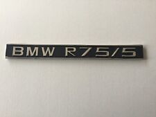 NEW VINTAGE BMW ENGINE BADGE R75/5 NEW picture