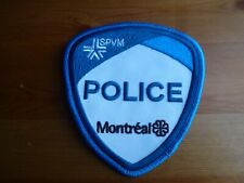 MONTREAL POLICE Patch Canada SPVM Department obsolete Original Quebec picture