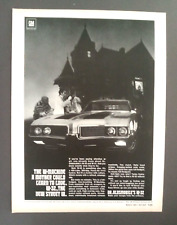 1969 Dr. Olds Oldsmobile W32 442 400 CI original magazine auto ad print picture