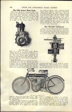 1905 PAPER AD CAR AUTO ARTICAL 1906 Armac Motorcycle Chicago IL picture