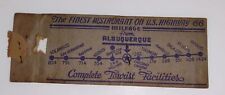 Vtg Route 66 Matchbook Cover Liberty Cafe Restaurant Albuquerque New Mexico picture