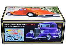 Skill 2 Model Kit 1934 Ford Street Rod 5-Window Coupe 1/25 Scale Model picture