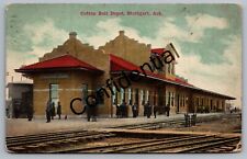1911 View Of Cotton Belt Railroad Station At Stuttgart Arkansas AR RR Depot D576 picture