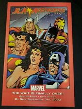 Marvel Comics JLA & AVENGERS George Perez ~ Vintage Comic Page PRINT AD 2003 picture