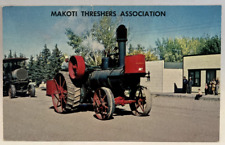 Makoti Threshers Association North Dakota ND Unposted Vintage Chrome Postcard picture