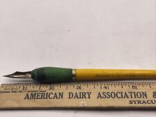 Vintage Dixon’s No 3008 Fountain Pen Wooden Handle F7A3 picture