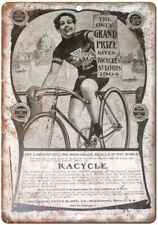 Racycle St. Louis Vintage 10 Speed Bike Reproduction Metal Sign B299 picture