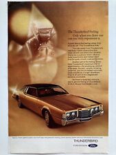 1972 Ford Thunderbird Print Ad picture