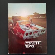 Corvette News Magazine April / May 1971 Cars Collectors Clubs & Conventions picture